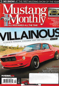MUSTANG MONTHLY 2015 MAY - COYOTE-POWERED, PLAYMATE'S '68 GT 500KR, CONCEPTS
